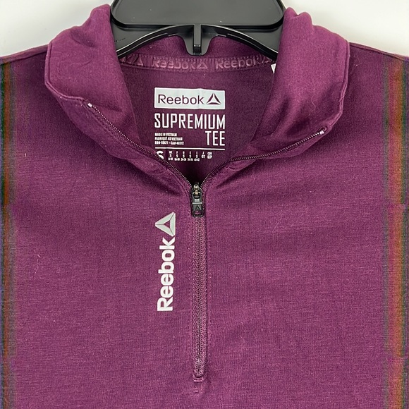 Women's Reebok Workout Ready Supremium 2.0  1/4 Zip Size: S - Picture 2 of 5